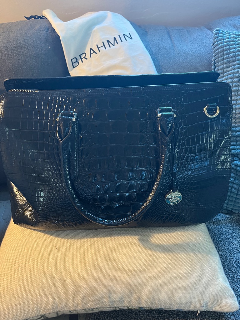 Brahmin Finley Carryall Large Very Nice